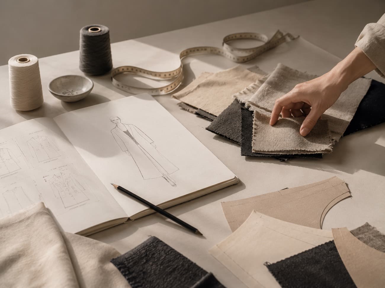 Material selection and design in the atelier